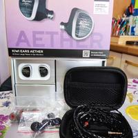 Kiwi ears Aether – cuffie iem con cavo  3.5 mm .