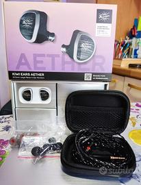 Kiwi ears Aether – cuffie iem con cavo  3.5 mm .