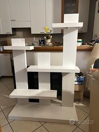 Espositore legno a ripiani