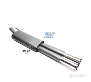 SILENZIATORE DI SCARICO PER VOLKSWAGEN VW GOLF III