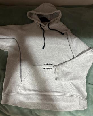 felpa adidas grigia