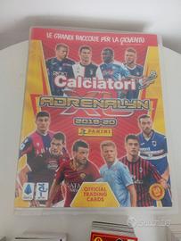 calciatori panini adrenalyn 2019-20 raccoglitore