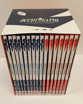 OCCHI DI GATTO Cofanetto 16 Dvd Yamato Video Cpl