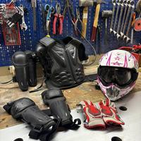 Protezioni cross bimbo