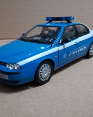 MODELLO ALFA ROMEO 156 POLIZIA NO BURAGO MEBETOYS