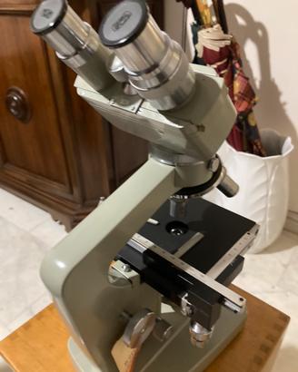 Kyowa Japan Microscopio binoculare vintage