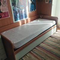 Letto sottoponte con letto estraibile