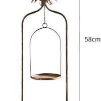 Portacandele elegante in stile vintage