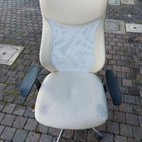 Sedia ufficio in pelle