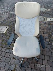 Sedia ufficio in pelle
