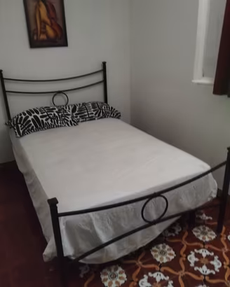 Letto ferro battuto + materasso 