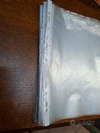 20 buste cristal porta documenti 