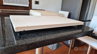 BASE ANTIRISONANTE GIRADISCHI/ELETTRONICHE pioppo