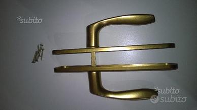 Coppia maniglie maniglia bronzo porta