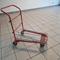 Carrello Portatutto in ferro a 4 ruote