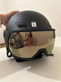 Casco da sci con visiera