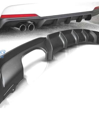 DIFFUSORE BMW F30 F31 LOOK M PERFORMANCE NERO OPAC