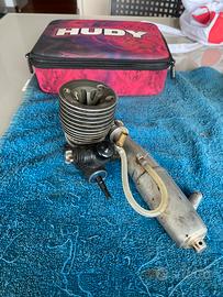 Motore usato rc off 1/8 OS B2103 con marmitta