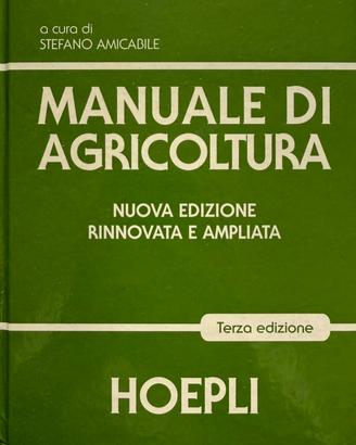 Manuale di agricoltura HOEPLI