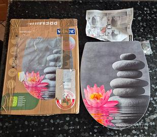 sedile wc wenko nuovo sprovvisto di attacchi