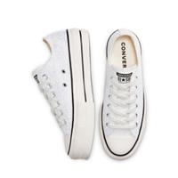 Converse Platform bianche ricamate 35