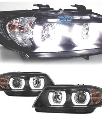FARI BMW E90 E91 05-08 XENON ANGEL EYES A LED 3D N