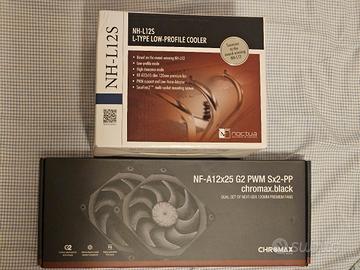 Dissipatore Noctua NH-L12S + ventole NF-A12x25 G2