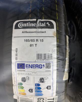 4x Continental AllSeason Contact 165/65 R15 81T