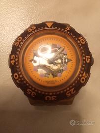 Swatch scuba hippocampus  senza cinturino 