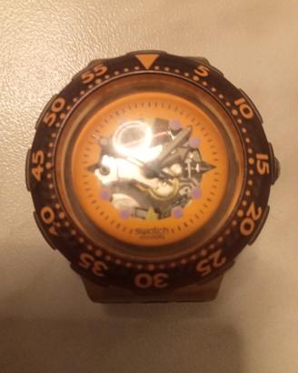 Swatch scuba hippocampus  senza cinturino 