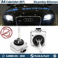 Lampade BIXENON D1S PER Audi A4 B7 Cabriolet 6000K