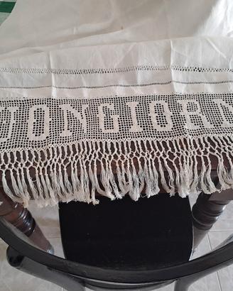 Asciugamano Antico decorato a mano 