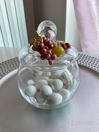Barattolo vetro porta dolciumi decorazione frutta