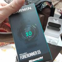 smartwatch GPS garmin forerunner 55 bianchi