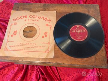 Dischi Grammofono Bachelite Rari Columbia pt1