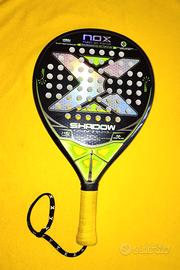 Racchetta padel NOX Shadow control fiber PRO