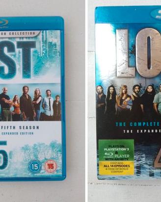 Blu ray Lost stagione 4 e 5 complete serie tv 
