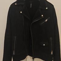 Montone in pelle scamosciato Dacute