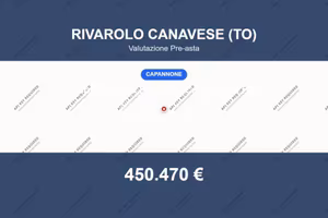Immobile in asta di 1798 m² a Rivarolo Canavese
