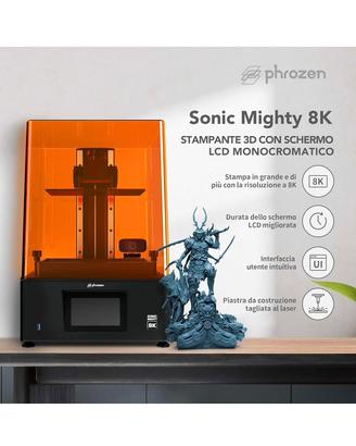 Phrozen Sonic Mighty 8K Stampante 3D