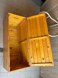 Cassapanca in legno