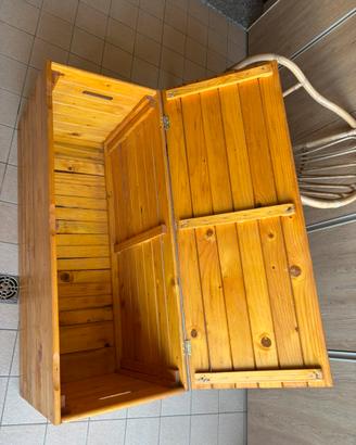 Cassapanca in legno