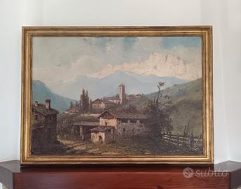 Luigi Liverani (1889-1972) PaesaggioOlio su Tela