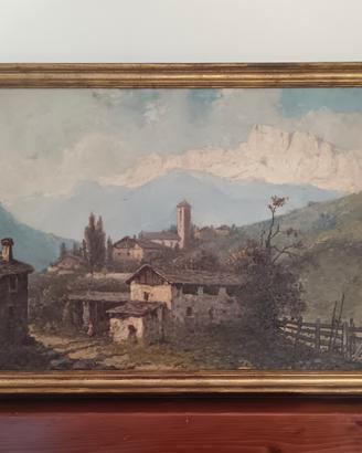 Luigi Liverani (1889-1972) PaesaggioOlio su Tela