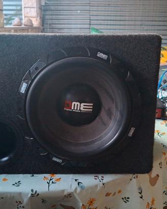 Lotto Impianto Car Audio: Subwoofer DME + Amplifi