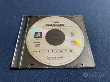 Gioco playstation uno gran turismo (doppio cd)
