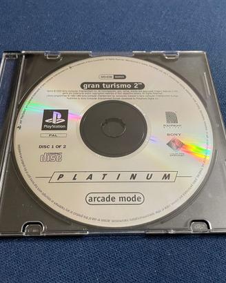 Gioco playstation uno gran turismo (doppio cd)
