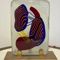 Lampada scultura Murano