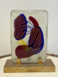 Lampada scultura Murano