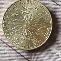 Moneta argento 50 scellini 